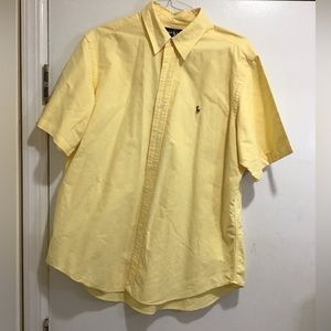 NWOT Ralph Lauren Beautiful Short Sleeve Casual Button Down Shirt in XL